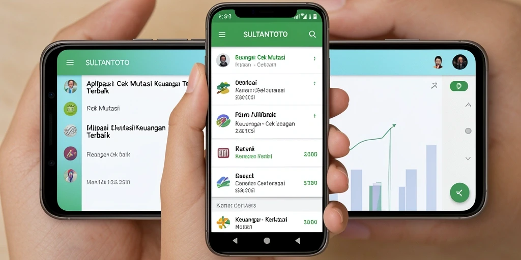 Screenshot aplikasi SULTANTOTO menampilkan antarmuka Cek Mutasi yang informatif.