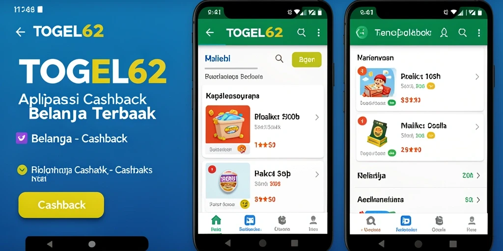 Antarmuka TOGEL62 yang menampilkan fitur Cashback dengan jelas dan menarik.